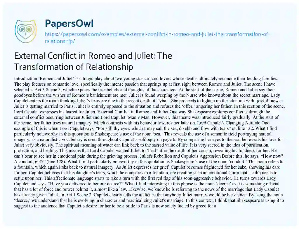 external-conflict-in-romeo-and-juliet-the-transformation-of