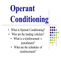 Operant Conditioning