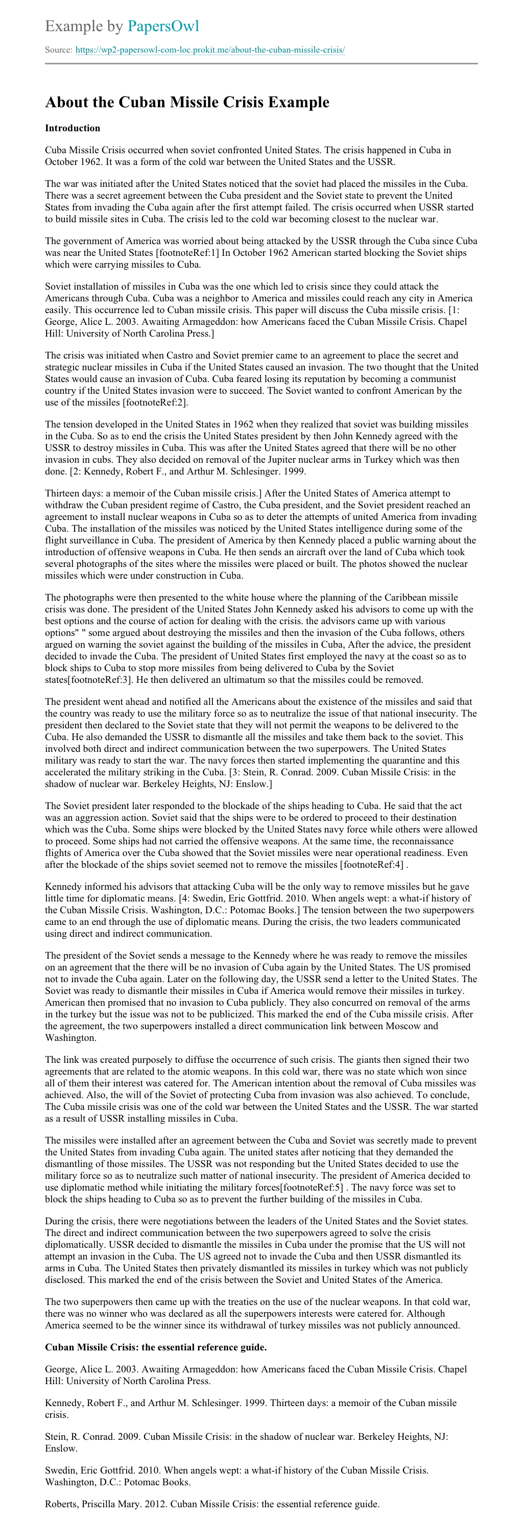 Archives - Los Angeles Times cuban missile crisis essay topics