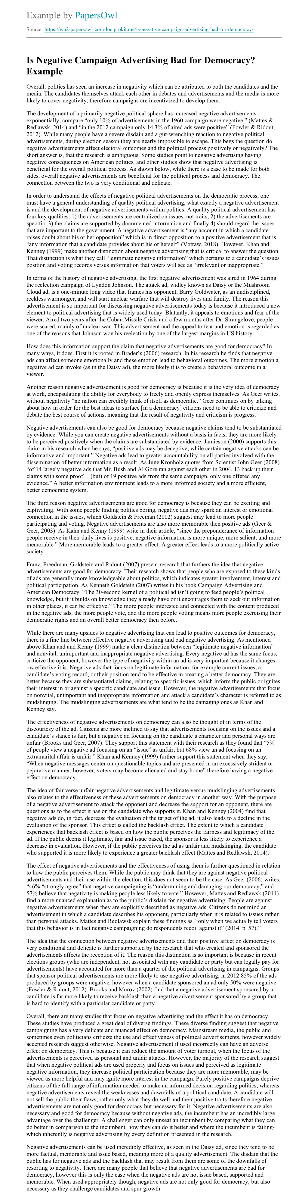 Advertising - Good Or Bad Essay | Many Essays essay on advertising good or bad