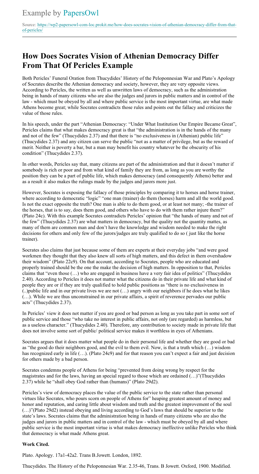 Socrates essay paper picture