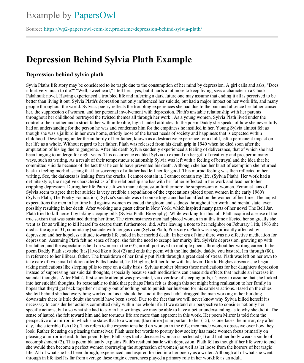Depression treatments essay picture