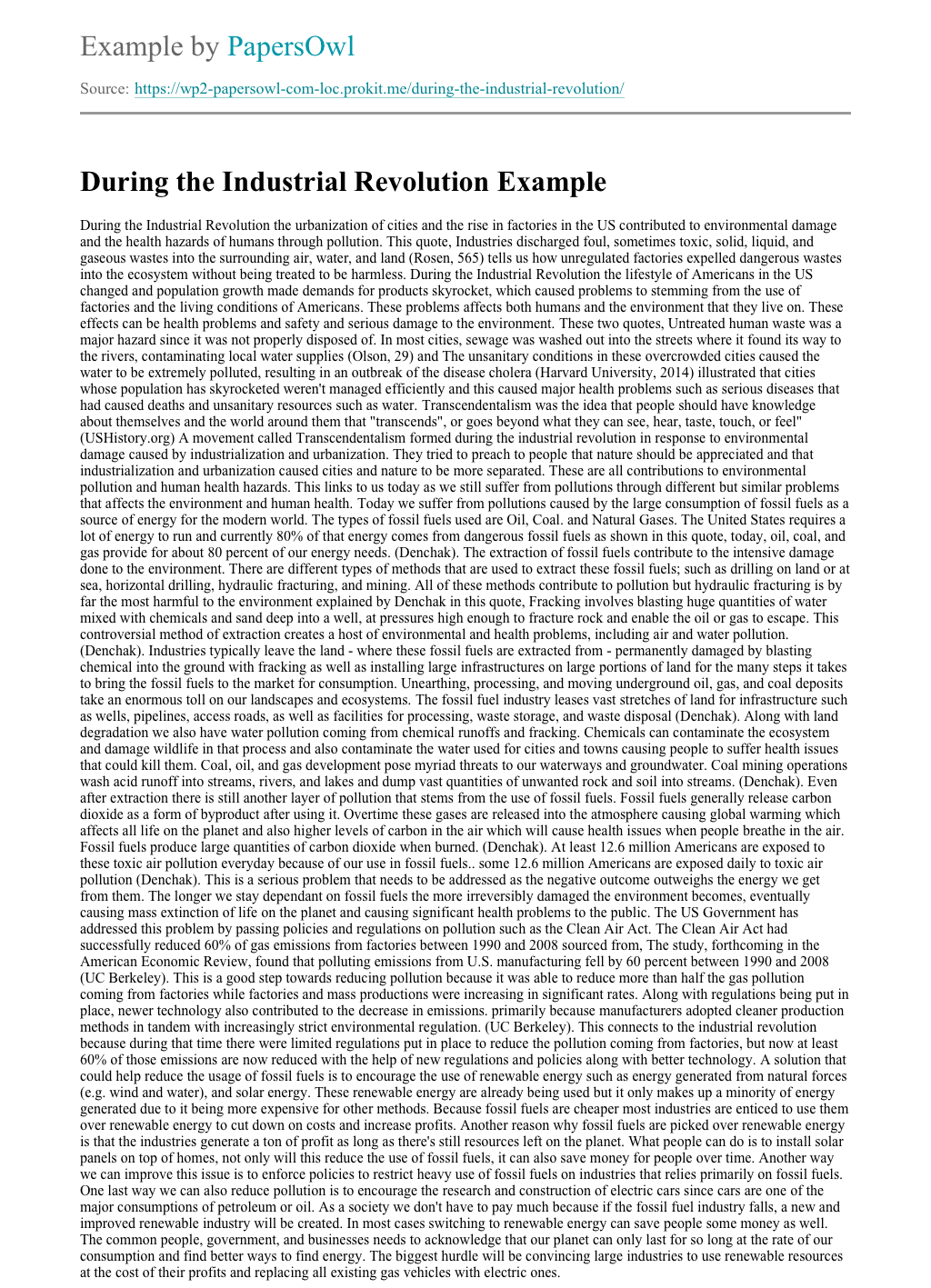 Essay about Industrial Revolution - Free Essay Example | blogger.com essays on industrial revolution