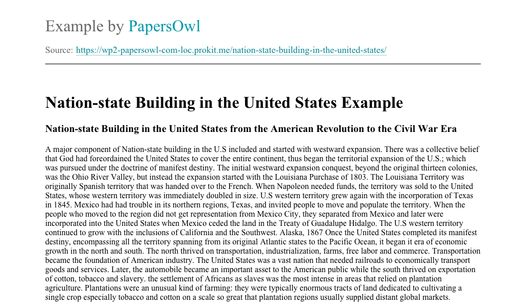 Importance of nation-state image