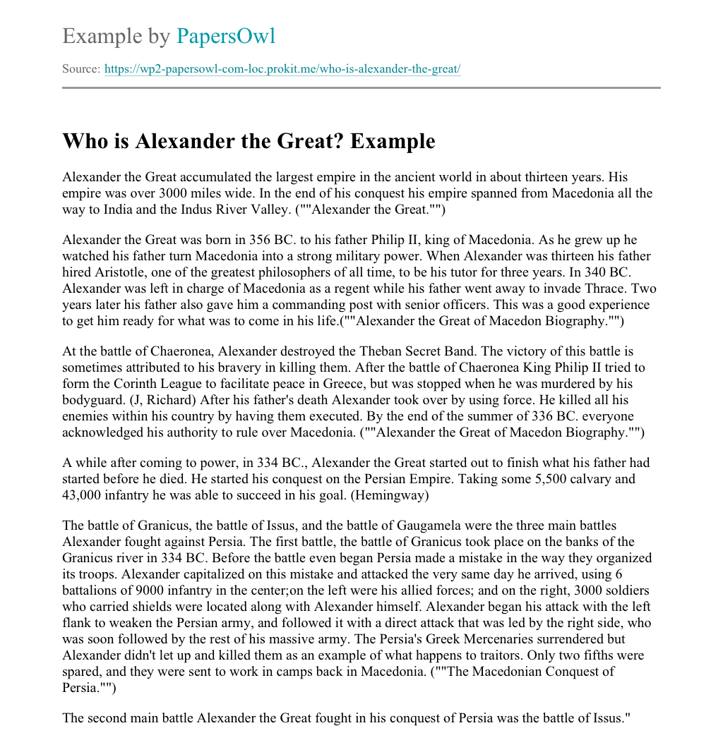 Alexander the great essay topics image