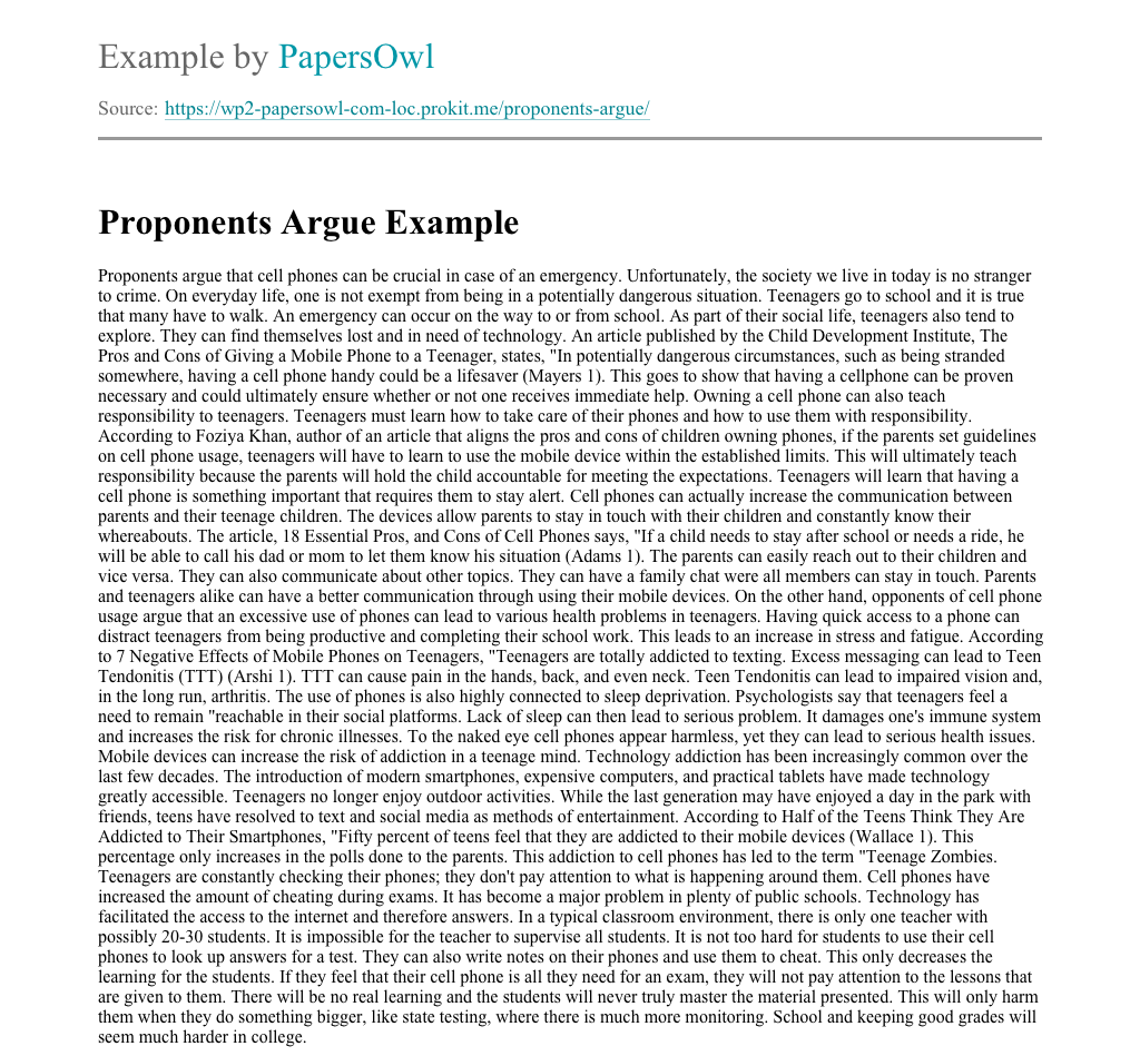 Academic Writing: How to Argue in an Essay | Proofed’s Writing Tips