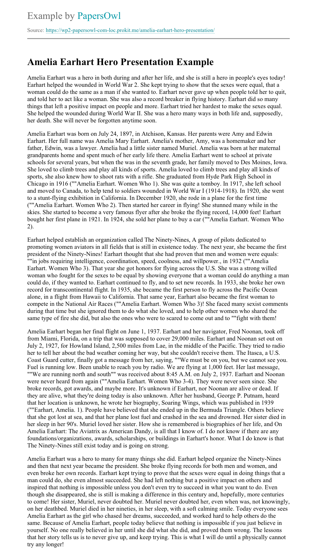 Amelia earhart birthday picture