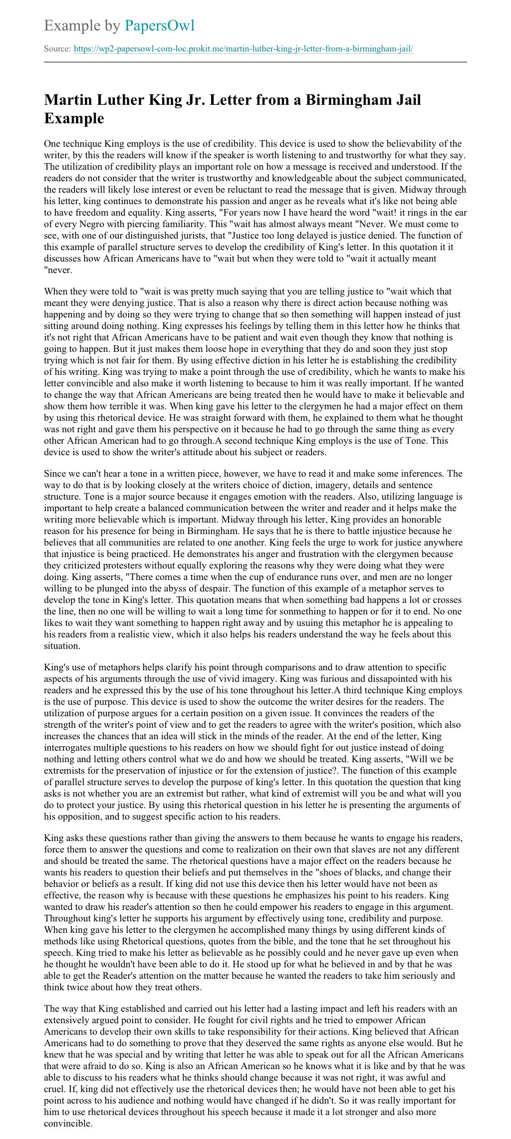 Martin Luther Essay Examples - Free Research Papers on blogger.com