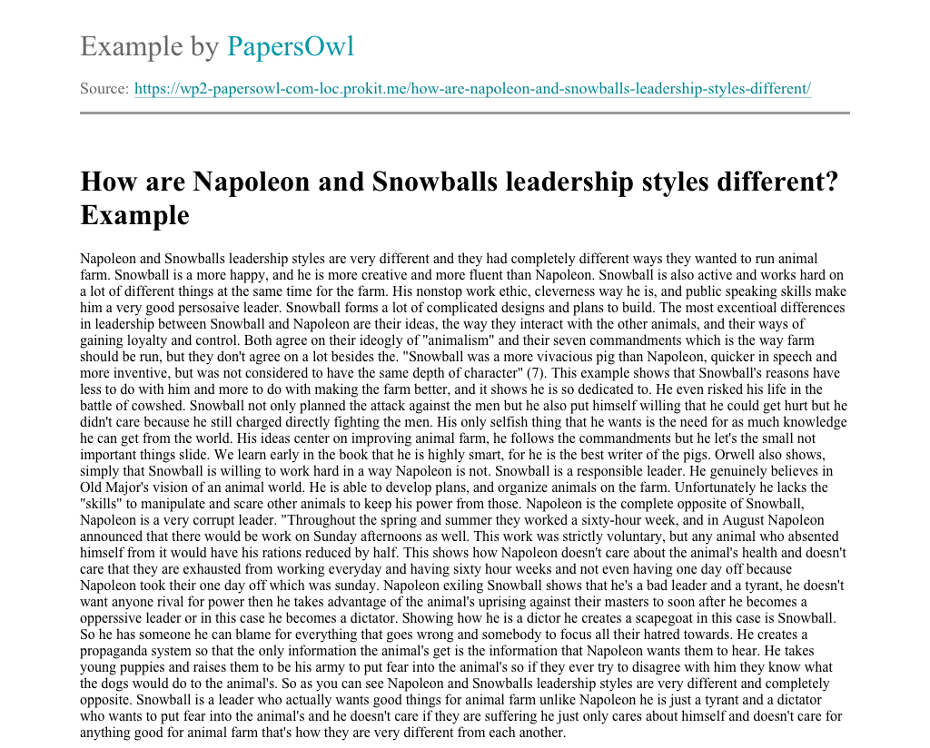 Snowball leadership style picture