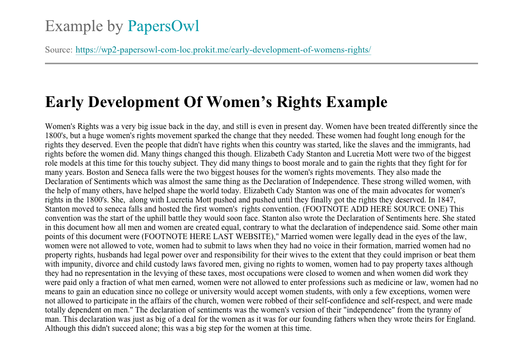 women's rights argumentative essay topics