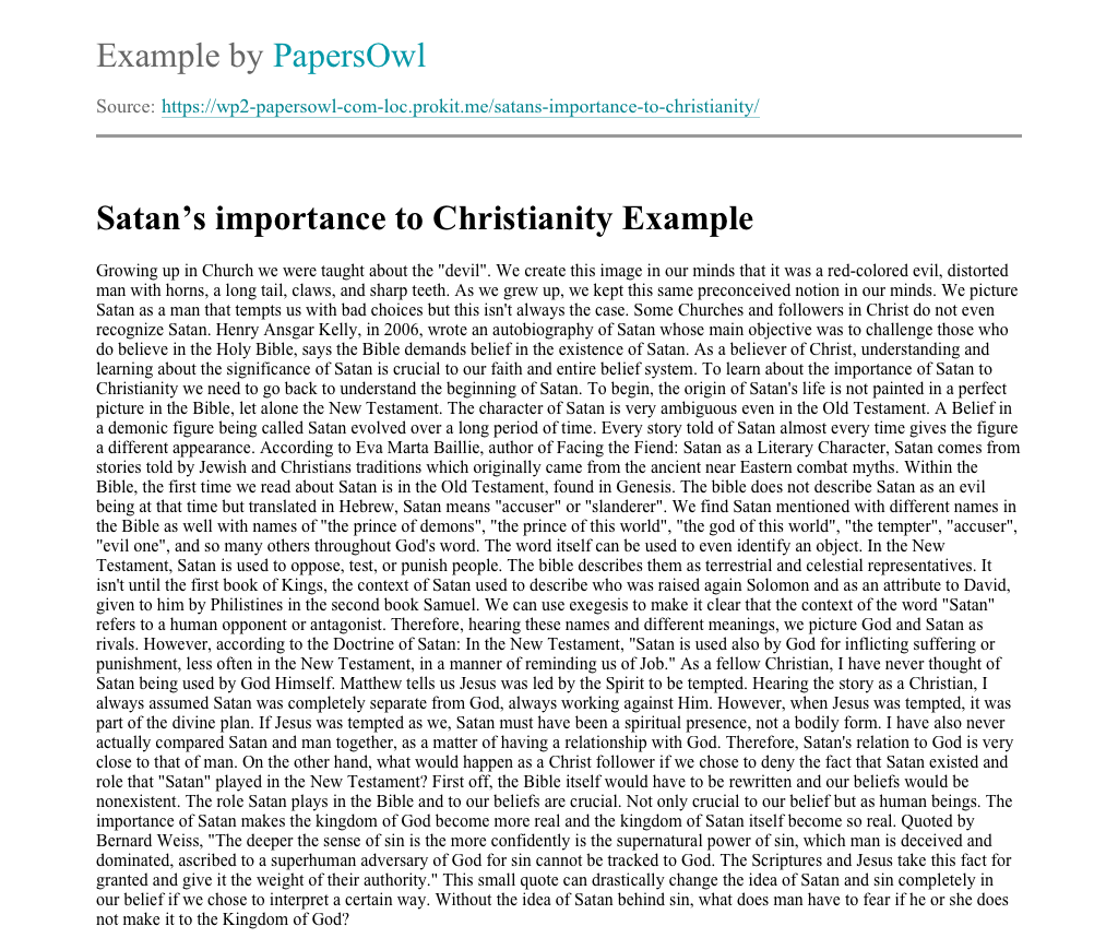 Importance Of Relevancy Of Christianity Essay