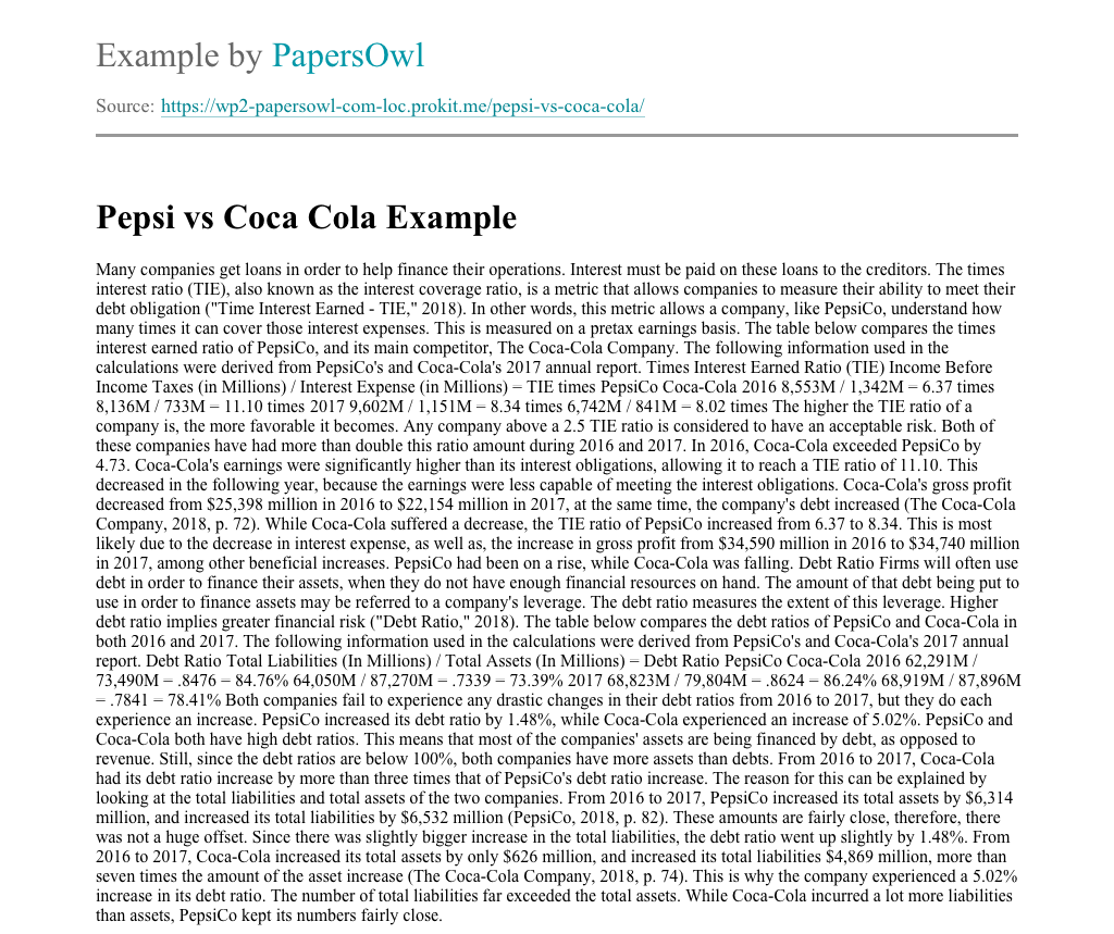 Coke and pepsi similarities image