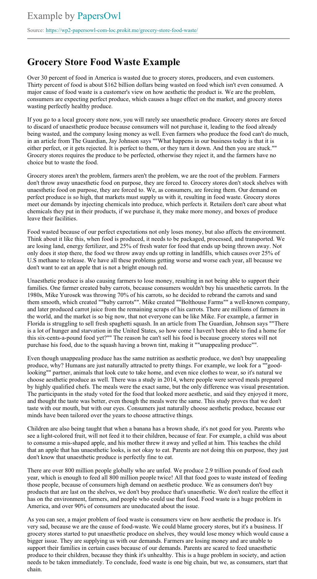 Foodmart essay 06 image