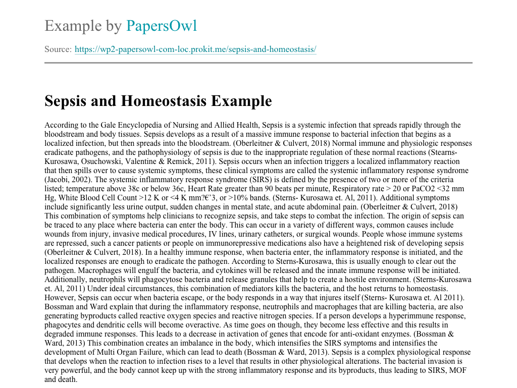 Homeostatic balances essay 06 picture
