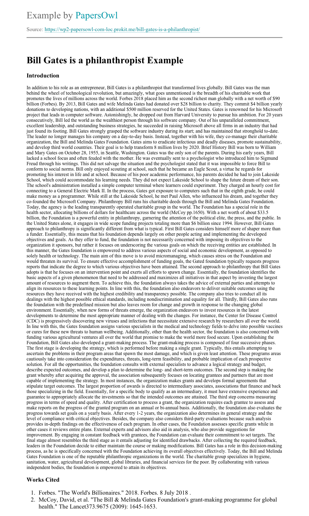 Bill Gates Essay Examples - Free Essays on Bill Gates | SupremeStudy