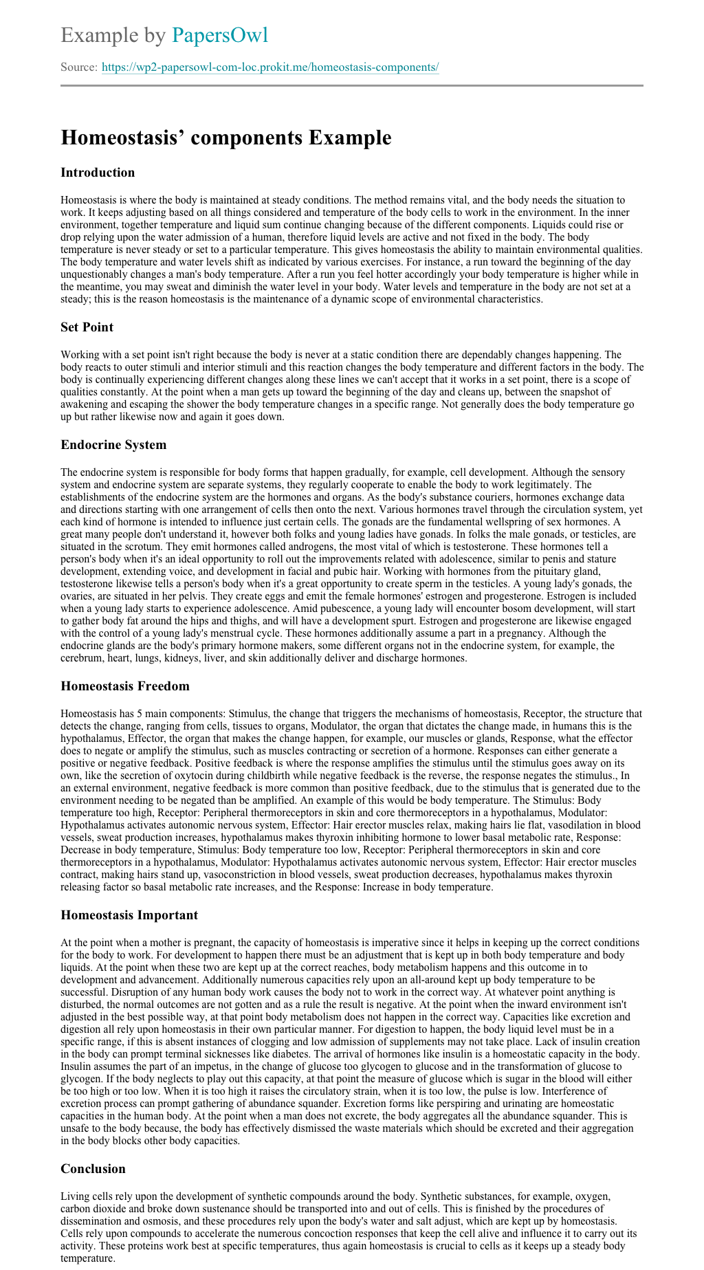 Define homeostasis anatomy and physiology picture