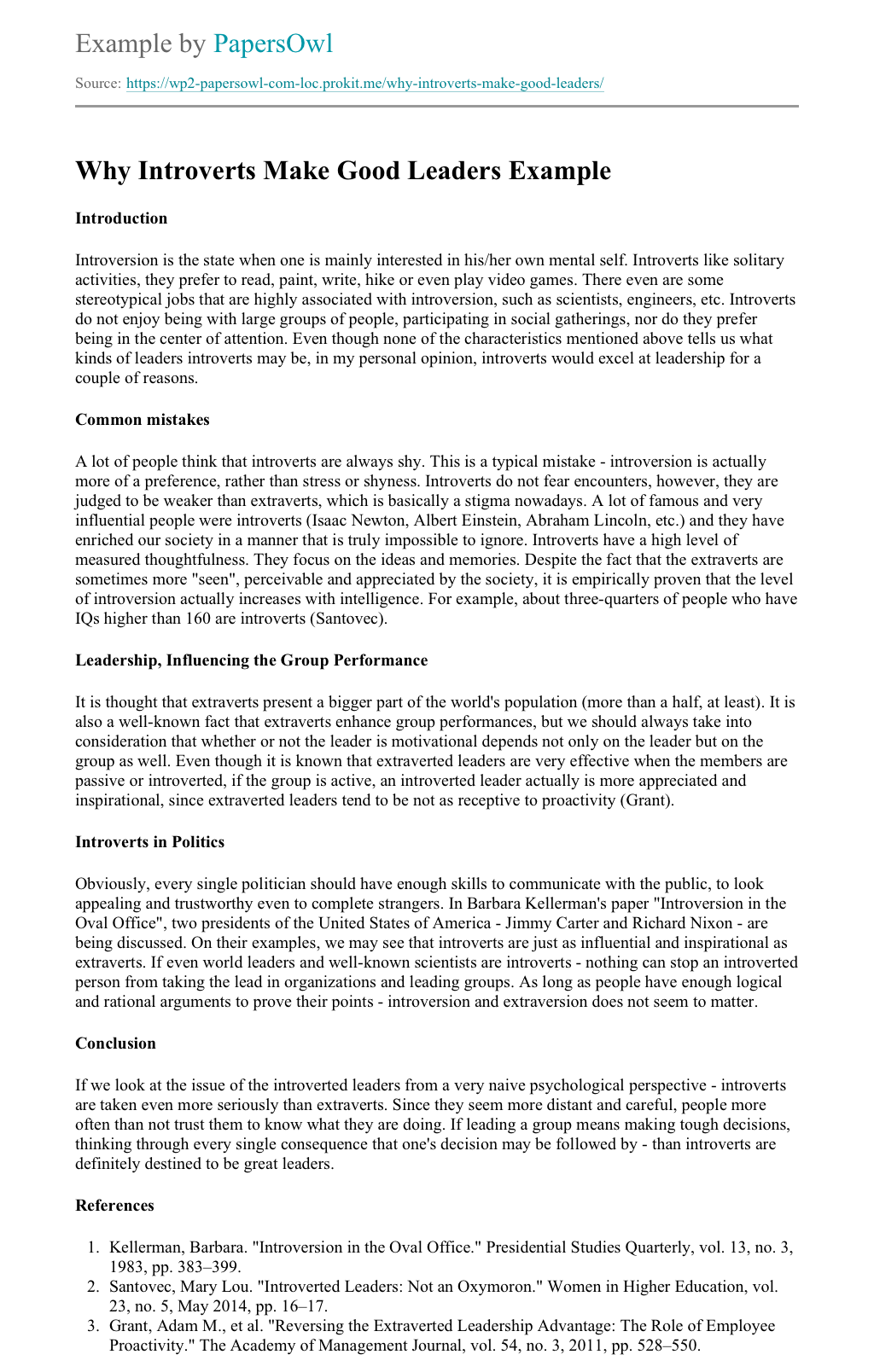 Famous introvert leaders image