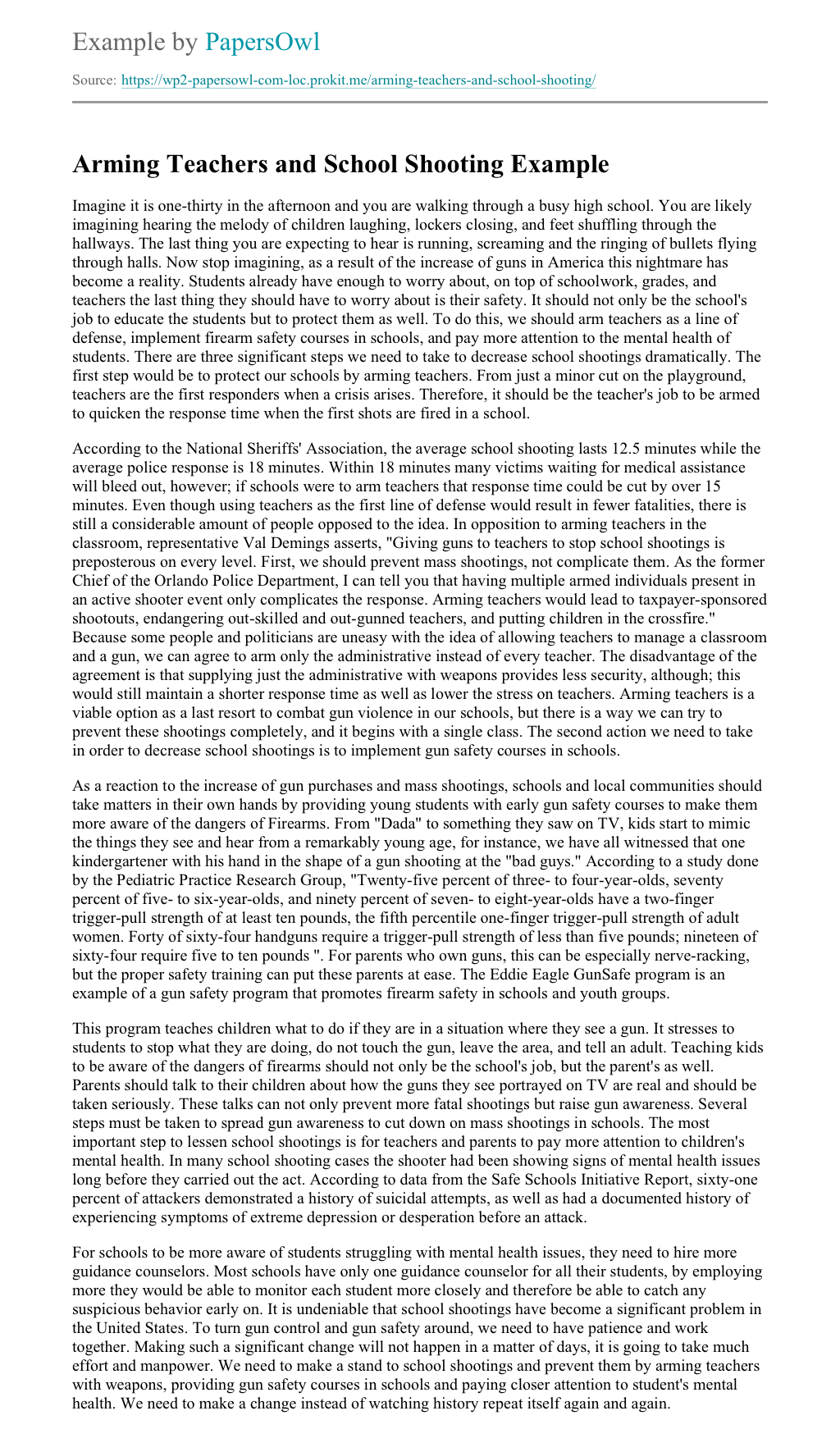 Thesis statement for arming teachers 07 picture