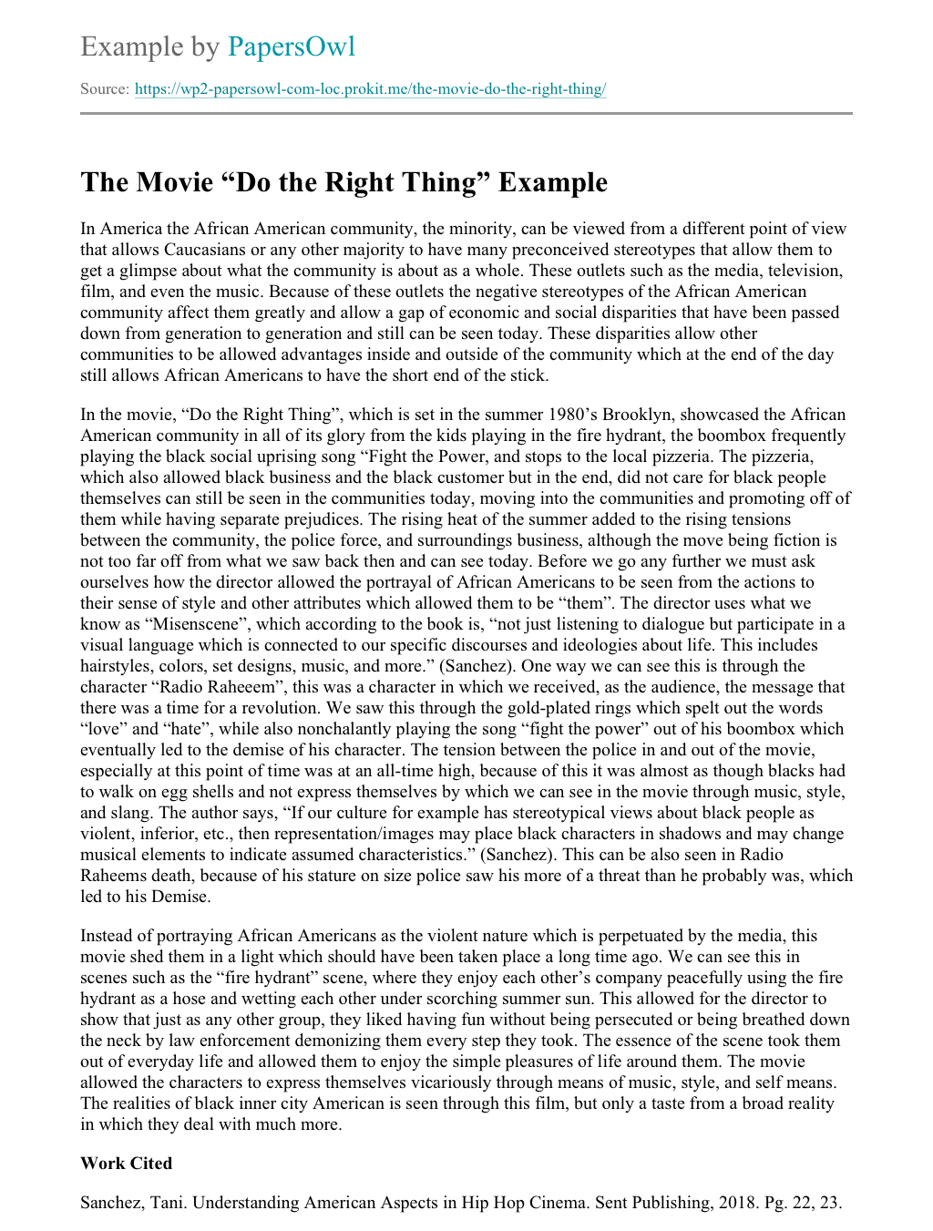 do we fear the right things essay