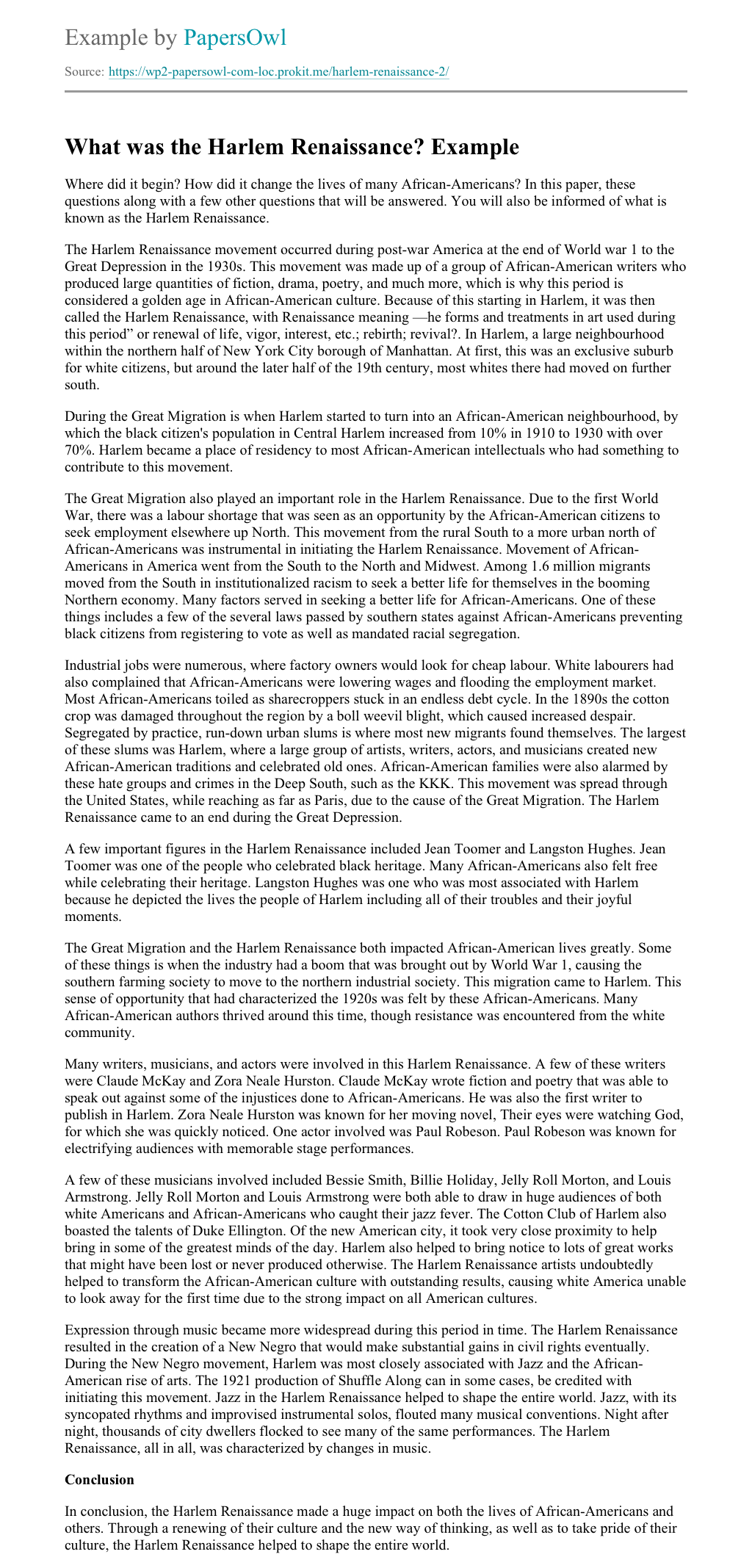 Harlem renaissance writing prompts picture