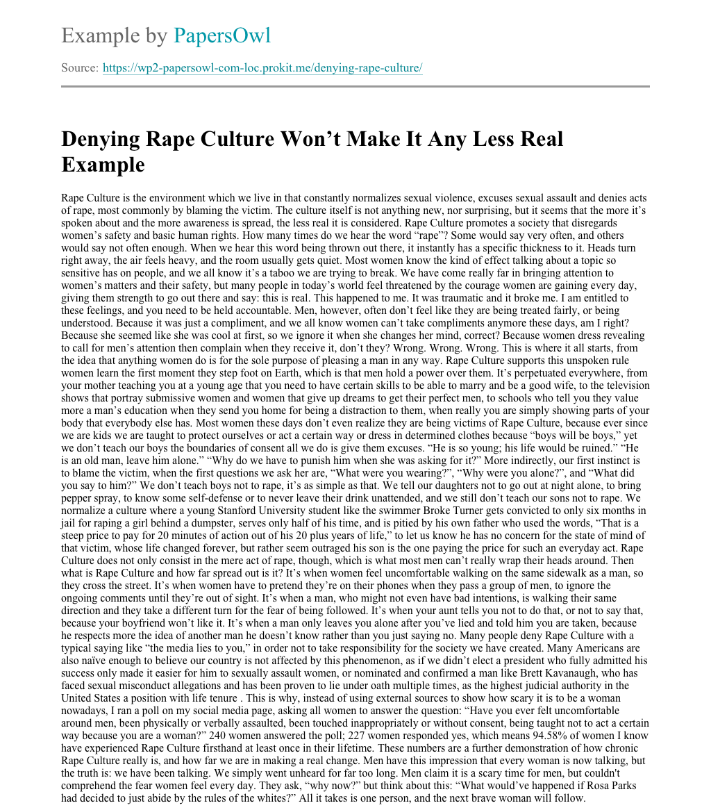 Date rape essays 08 picture