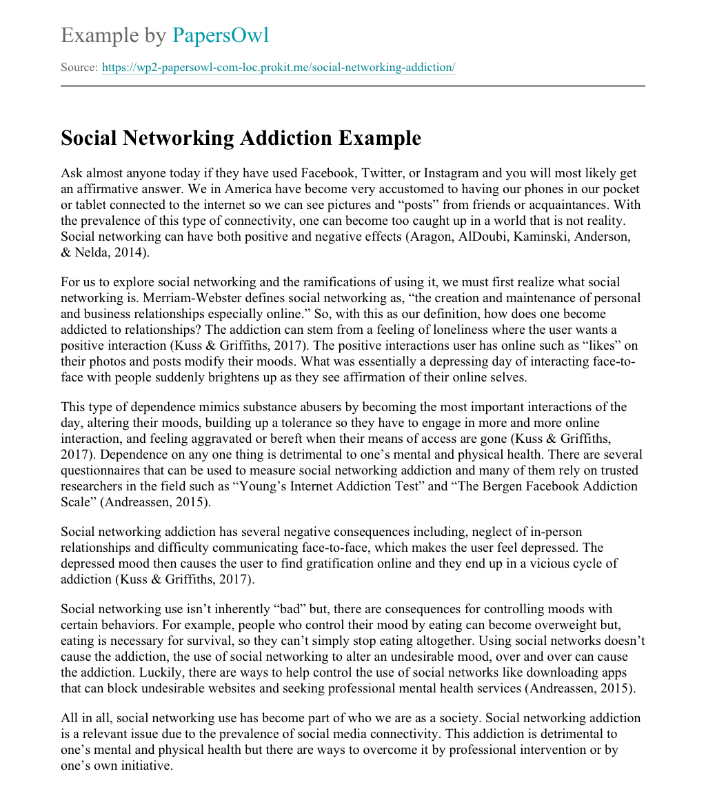 Impact of Social Media and Facebook on Society - Free ...