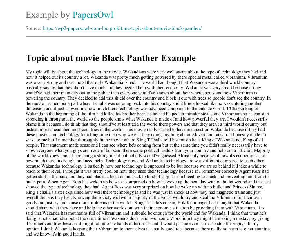 Movie essay topics image