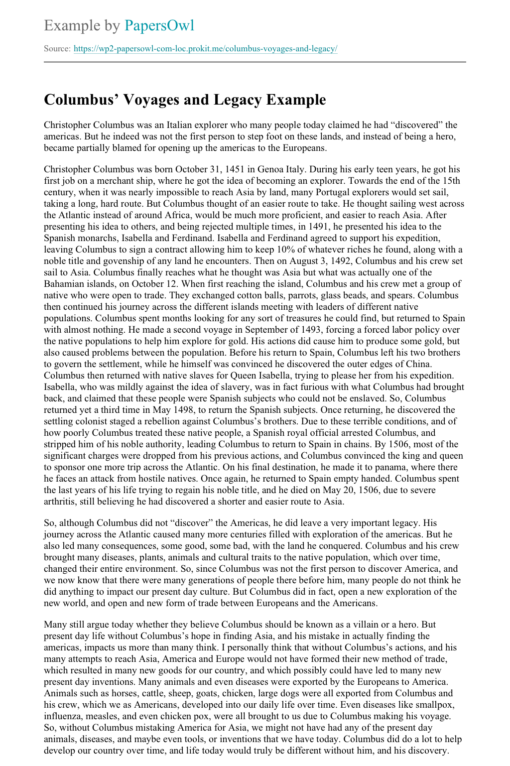 Effects of european exploration picture