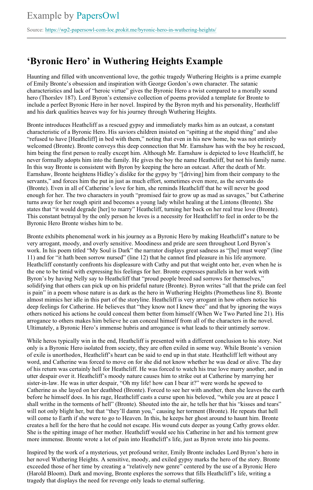 Romantic heroes examples picture