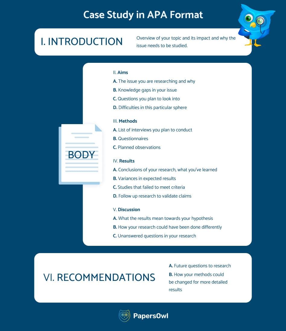 APA Case Study Format