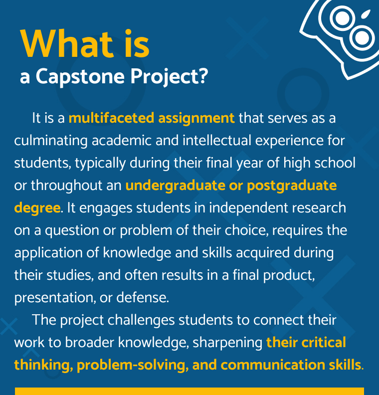 what is capstone project meaning