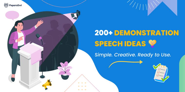 The Best 220+ Demonstration Speech Ideas for Engaging Presentations