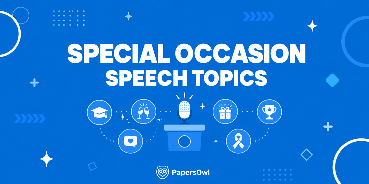 200 Special Occasion Speech Topics to Inspire You
