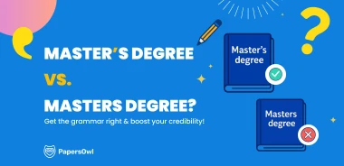 Master’s degree vs masters degree grammar difference explained