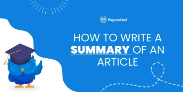 How to write a summary of an article capturing the key points concisely