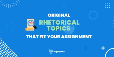 A student analyzing rhetorical analysis essay topics with charts and ideas on a whiteboard.