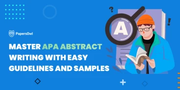 APA abstract writing examples and guidelines for students
