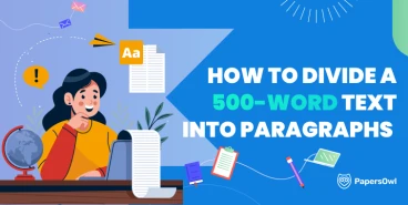 How to divide a 500-word essay into paragraphs guide for students - PapersOwl