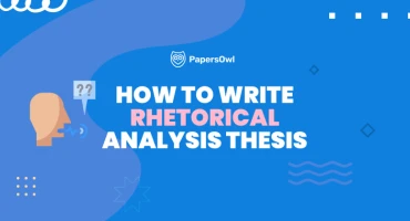 Step-by-step guide to writing a rhetorical analysis thesis in academic writing