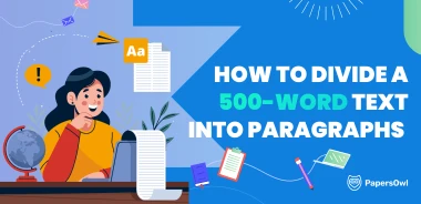 How to divide a 500-word essay into paragraphs guide for students - PapersOwl