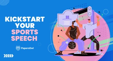 Inspiration for creating impactful sports speeches, featuring athletes and dynamic visuals.