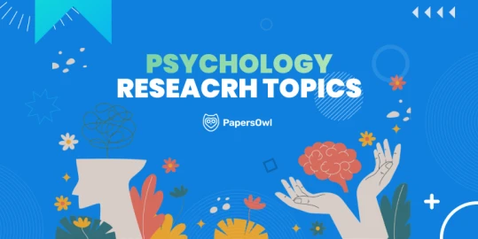 Exploring psychology research topics with brain illustrations and ideas