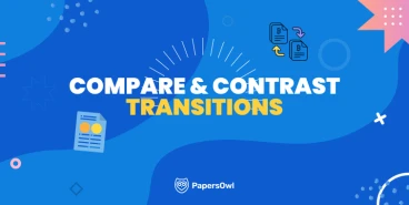 List of transition words to use in compare and contrast essays