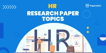 "Illustration of human resource topics with recruitment and personnel symbols.