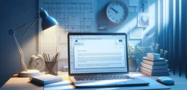 send email about late assignment