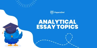 Analytical essay topics illustration highlighting critical thinking and essay planning concepts