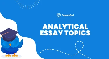 Analytical essay topics illustration highlighting critical thinking and essay planning concepts