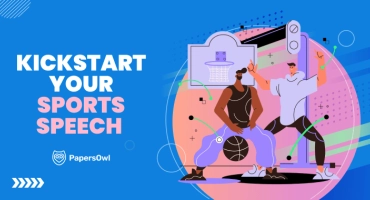 Inspiration for creating impactful sports speeches, featuring athletes and dynamic visuals.