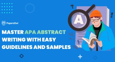 APA abstract writing examples and guidelines for students