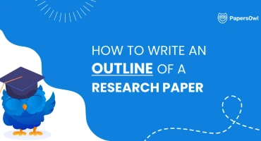 How to write an outline of a research paper to organize ideas and arguments